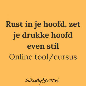 rust in je hoofd